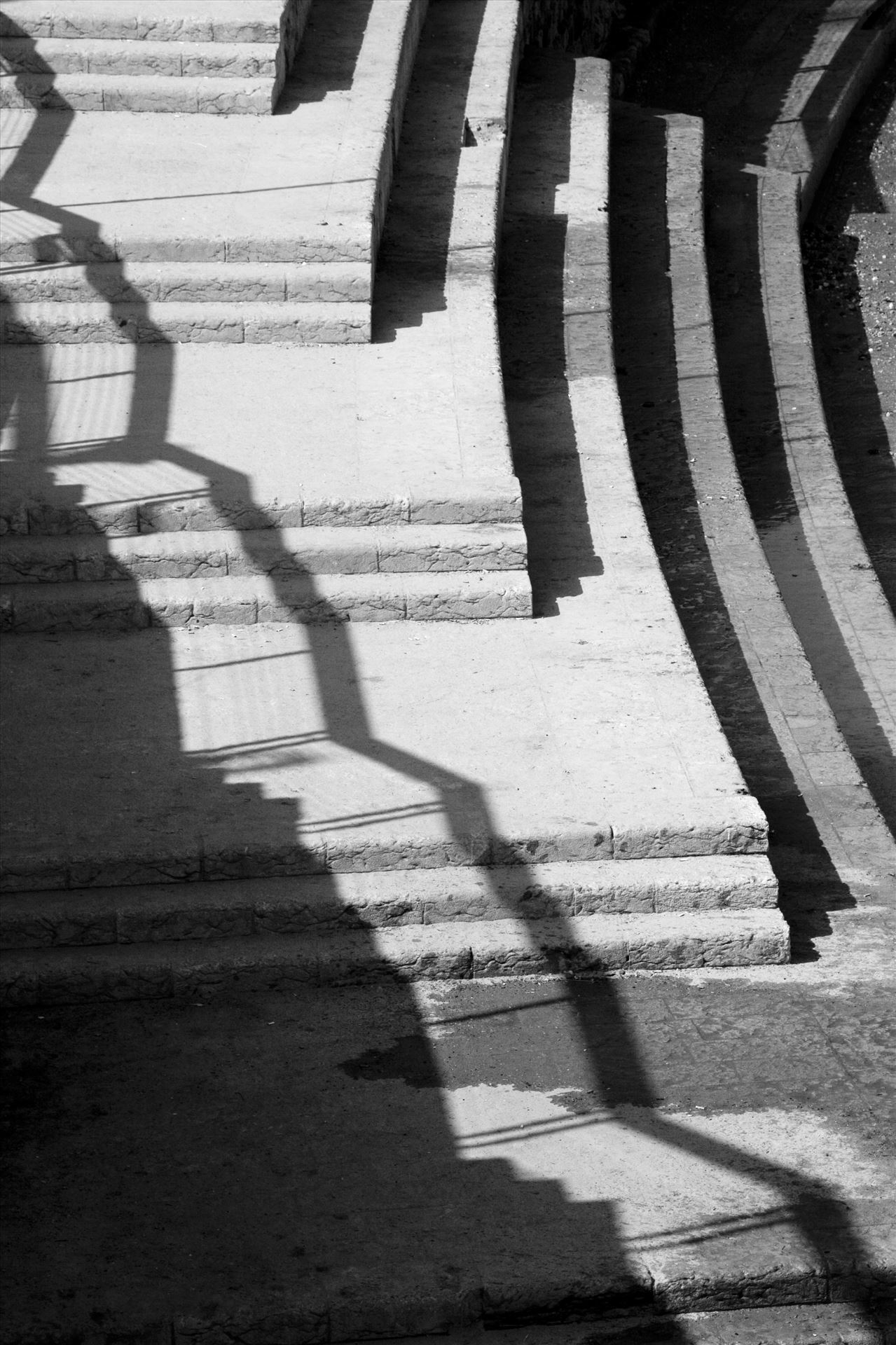 Shadows and stairs -  by Inna Ricardo-Lax Photography